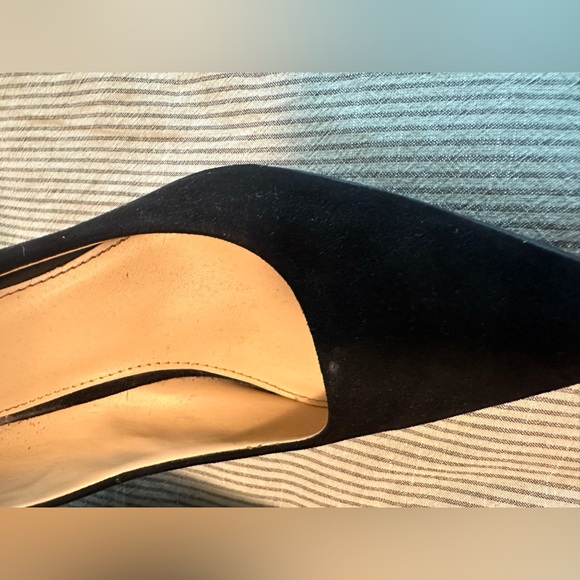 Just Fab Black Pointy High Heels - Picture 2 of 5